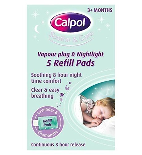 SIX PACKS of Calpol Vapour Plug In Refills 5 Refills