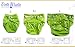 Petit Marin: Set of 6 Reusable Nappies - Washable Cloth Nappies + 6 Washable Bamboo Nappy Inserts + 1 Roll of 100 Bamboo Flushable Nappy Liners + FREE Wet Bag - Non-Disposable Nappies - 100% Eco Friendly Nappies - Washable Nappies .