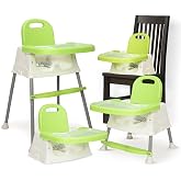 LuvLap 4 in 1 Convertible Baby High Chair with footrest, Convertible to High Chair, Low Chair, & Booster Seat, Essential for 