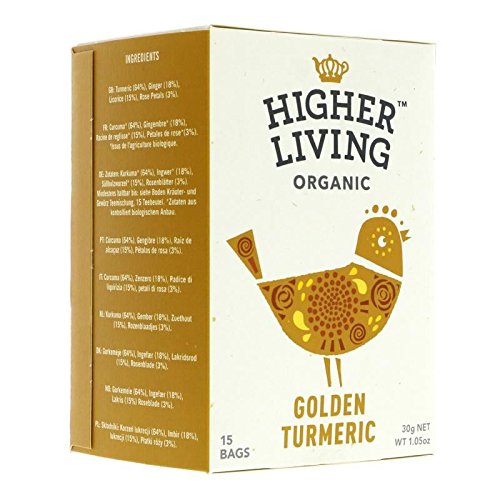 Higher Living | Golden Turmeric | 1 x 15 bags (UK)