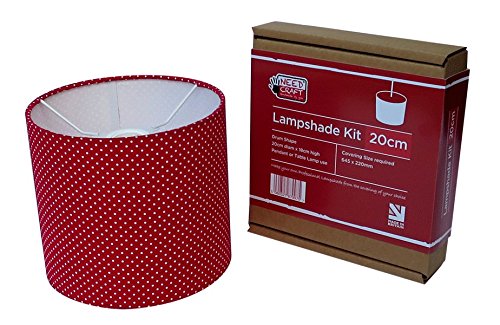 Bausatz zur Dekoration mit Lampenschirm Durchmesser 20cm zum Hängen oder für die Stehlampe