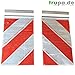 Produktbild ORAFOL 2x Warnflagge 250 x 400 mm Ladebordwand Hebebühne Markierung links+rechts