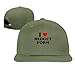 Produktbild yiyuanyuantu Unisex I Heart Midget Porn Love Sexy Little People Lovely Vintage Adjustable Baseball Cap Ash