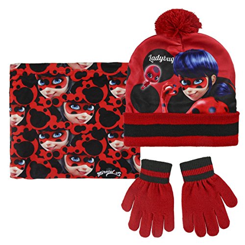 Cerdá 2200002541 Set sciarpa, guanti e cappello, Multicolor 001, 3 (Taglia Produttore: Medium) Bambino