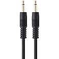 TENINYU 3.5mm Mono Cable - 12V Trigger, IR Infrared Sensor Receiver Extension Extender, 3.5mm 1/8" TS Monaural Mini Mono Audio Plug Jack Connector Male to Male Cable (6FT)