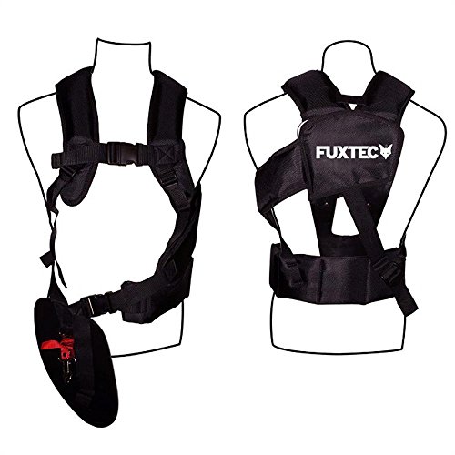 FUXTEC Profi Benzin Motorsense FX-PS152 Profisense Rasentrimmer Freischneider Fadenspule fs Faden 2-Takt Antivibrationssystem Profi Komfort-Tragegurt - 4