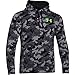Produktbild Under Armour Rival Baumwolle Neuheit Hoody – Herren, Baumwolle, Steel / Black / Hyper Green, Medium