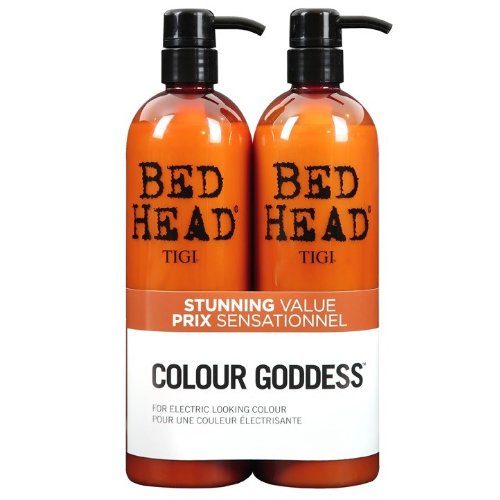 Tigi Bed Head Colour Shampoo and Conditioner Goddess System Tween Set 750 ml