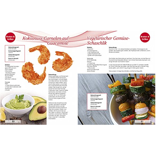 GOURMETmaxx Buch Heißluft-Fritteuse mit 70 Rezepten - 5