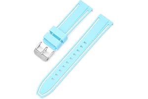 BBZ 20mm quick release watch strap Compatibles con Omega X Swatch Moon Watches Men Women，Vivoactive 3, Forerunner 245/645, Vivomove HR, Galaxy Watch
