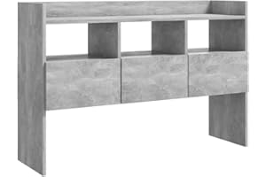 vidaXL Credenza Grigio Cemento 105x30x70 cm in Legno Multistrato