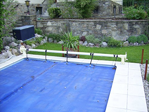 Steinbach Solarplanenaufroller für Becken bis 5 m Breite, Kunststoff, weiß, 1 x 1 x 1 cm, 036085 - 2