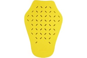 Ronyme Protection Dorsale de Moto, Dorsale Amovible, équipement de Protection de Moto, Coussinet de Protection Dorsale pour Hommes et Femmes