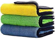 Car Drying Towel,ShowTop Free Microfiber Cleaning Cloth,Premium Professional Soft Microfiber Towel,Super Absorbent Detailing 