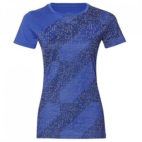 Preisvergleich Produktbild ASICS Performance Damen Laufshirt blau XS