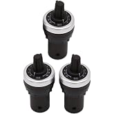 3pcs 10k Variable Speed VSD VFD Control Panel Mount Potentiometer for Variable Speed Drive (3)