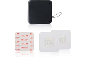 Gtwinsone Automatic Door Closer Punch-Free Automatic Sensor Door Closer with Drawstring & 2 Hooks Multifunctional Gate Auto Door Closers for Interior Door All Residential Commercial Door