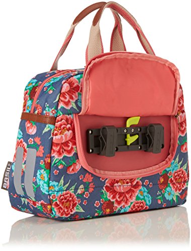 Basil Bloom-Carry All Fahrrad-Tasche Bloom Girls-Carry All Bag, Blau(Indigoblau), 32 x 10 x 25 cm, 11 Liter, 17632 - 6