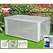 Produktbild Schutzhülle für rechteckigen Gartentisch ca. 180 x 100 x 75cm, PE-Gewebe, 75g/m² - Garten Tisch Schutz Hülle Gartenmöbel Abdeckung Abdeck Haube Plane rechteckig