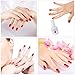 BMC UV LED Gel Nail Art Polish 3pc Kit One Color Red Top Base Coat Manicure Set