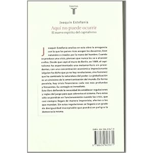 Aquí no puede ocurrir: El nuevo espíritu del capitalismo