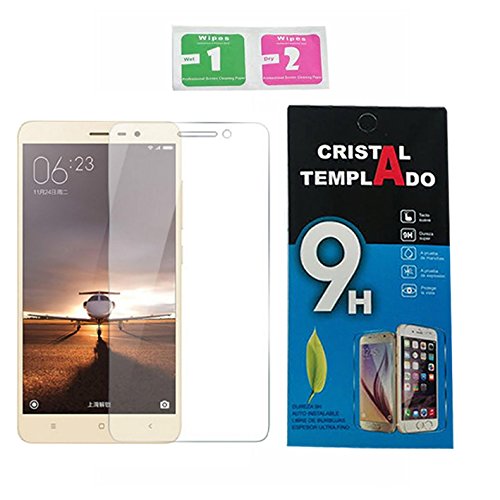 Fologar Protector de Pantalla Cristal Templado para Xiaomi Redmi 3S  3s Pro 3s Prime 5 0 