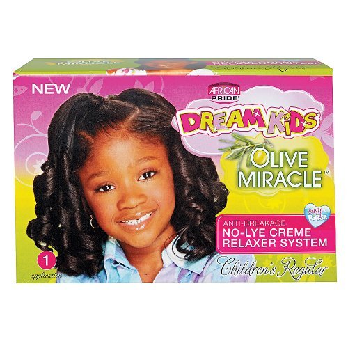 African Pride Dream Kids Olive Miracle Relaxer Kit