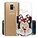 Produktbild ShopInSmart® Transparente Silikon TPU Handy Schutzhülle mit Motiv Cartoon Disney Fröhliche Weihnachten! für Samsung Galaxy S9 5.8" - Minnie Mouse