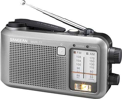 Preisvergleich Produktbild Sangean MMR-77 Tragbares Radio (UKW Tuner, LED) silber
