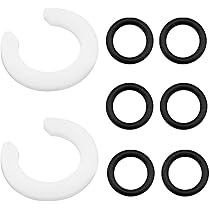 3 Anelli Di Tenuta In Silicone Per Gelatiere - Forma A I Per Separare I Gusti Del Gelato - Foto 10