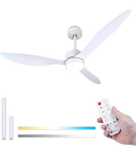 Plafoniera Lampada A Led Da Soffitto Con Ventilatore Smart Compatibile Alexa 60w 84608830