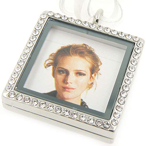 Occasions EmporiumSquare Picture Frame Bouquet Charm with Personalised Gift Box