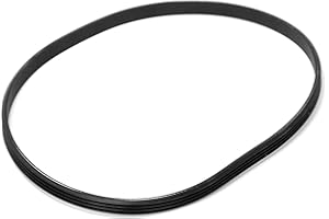 RUIMOU 4PJ610 - Correa de transmisión de goma, 4 varillas, circunferencia de 610 mm, 9,7 mm de ancho, compatible con sierra de banda Metabo/Electra Beckum (7233190017)