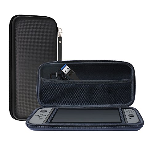 Preisvergleich Produktbild AVIDET Nintendo Switch Hohe Qualität Tasche Schutztasche Case(Schwarz)