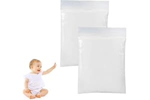 COMIOKE Bambini Impronte Argilla Kit, Bambino Impronta Mano Piede Impronta Kit, Impronte Mani e Piedi in Argilla Morbida Bambino, Modellante Impronte Mani e Piedi Neonati, 2 Pezzi Impronte Bimbi Kit