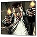Produktbild Max Payne Format: 60x60cm, Leinwandbild auf Holzrahmen gespannt, Leinwandbild, 1A Qualität zu 100% Made in Germany! Kein Poster Kein Plakat! Echtholzrahmen mit beigelieferten Zackenaufhängern. Fertig bespannt, Sofort dekorieren. Drei verschiedene Größen.