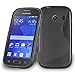 Produktbild Cadorabo DE-105316 Samsung Galaxy ACE Style Handyhülle aus flexiblem TPU Silikon im S-Line Design Schwarz