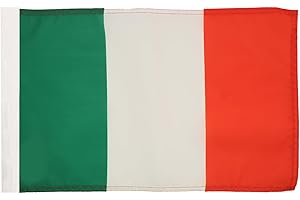 AZ FLAG Bandiera Italia 45x30cm - Bandiera Italiana 30 x 45 cm con Foro