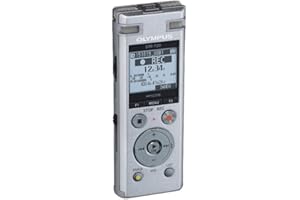 Olympus DM-720 Enregistreur vocal numérique de haute qualité avec micro TRESMIC, lecture avancée, USB direct, mode automatique intelligent, réduction du bruit, mode de transcription et mémoire de 4 Go