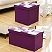 Produktbild Der Stuhl der Stuhl kann mit einem Hocker, einem Haushalt storage Hocker, ein multifunktionaler Klappstuhl, ein Spielzeug, eine Sortierbox, eine Couch, ein Hocker und ein Hocker, Rechteck, Violett
