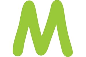 Kleckerliese Alphabet Buchstaben 4cm selbstklebende Aufkleber Wandtattoo Wanddekoration Kinderzimmer STICKER M - Höhe 4cm, Farbe Lindgrün