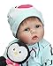 Produktbild 55cm 22 „Reborn Baby Doll Handgemachte Realistische Silikon-weiches neugeborenes Baby Spielzeug