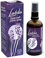 LAVODIA Lavendel Kissenspray für Kopfkissen zum Einschlafen mit echtem naturreinem Lavendelöl für eine gute Nacht (50ml...