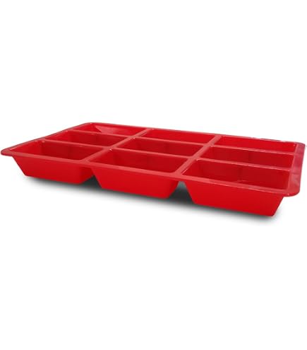 Tulipani in silicone color salmone (set da 10): eleganti