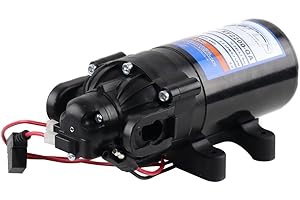 Everflo EF2200-QA-BOX Pompe à membrane 12 V 2,2 GPM - Port de fixation rapide