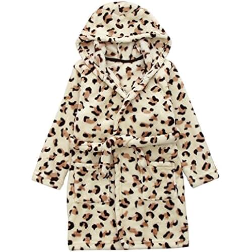 bademantel damen leopard