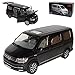 Produktbild VW Volkswagen T6 Multivan Highline Personen Transporter Schwarz T5 Ab 2. Facelift 2015 1/18 NZG Modell Auto mit individiuellem Wunschkennzeichen