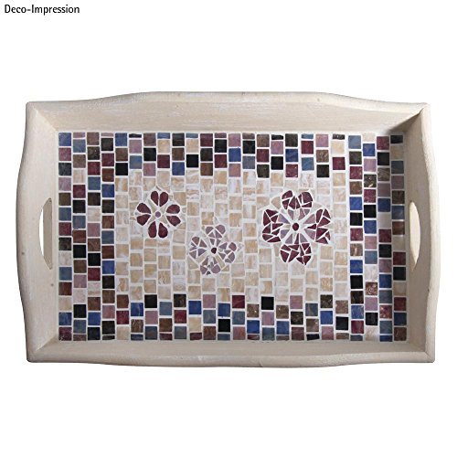 Rayher Hobby 14790999 Acryl-Mosaiksteine Mischung, marmoriert, Acryl, bunt, 1.33 x 1.33 x 0.64 cm - 4