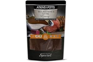 Atkins & Potts Beef, Red Wine & Thyme Gravy, 350 g