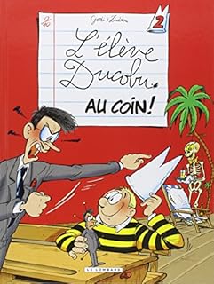 jaquette livre L'Elève Ducobu - tome 2 - Au coin! (INDISP 2015)